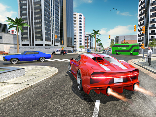 Extreme Real Car Driving 2025 game cover — play free online